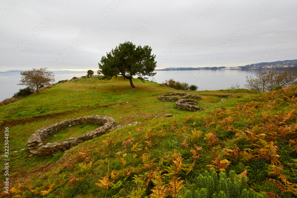 Obraz premium Castro de Neixon.