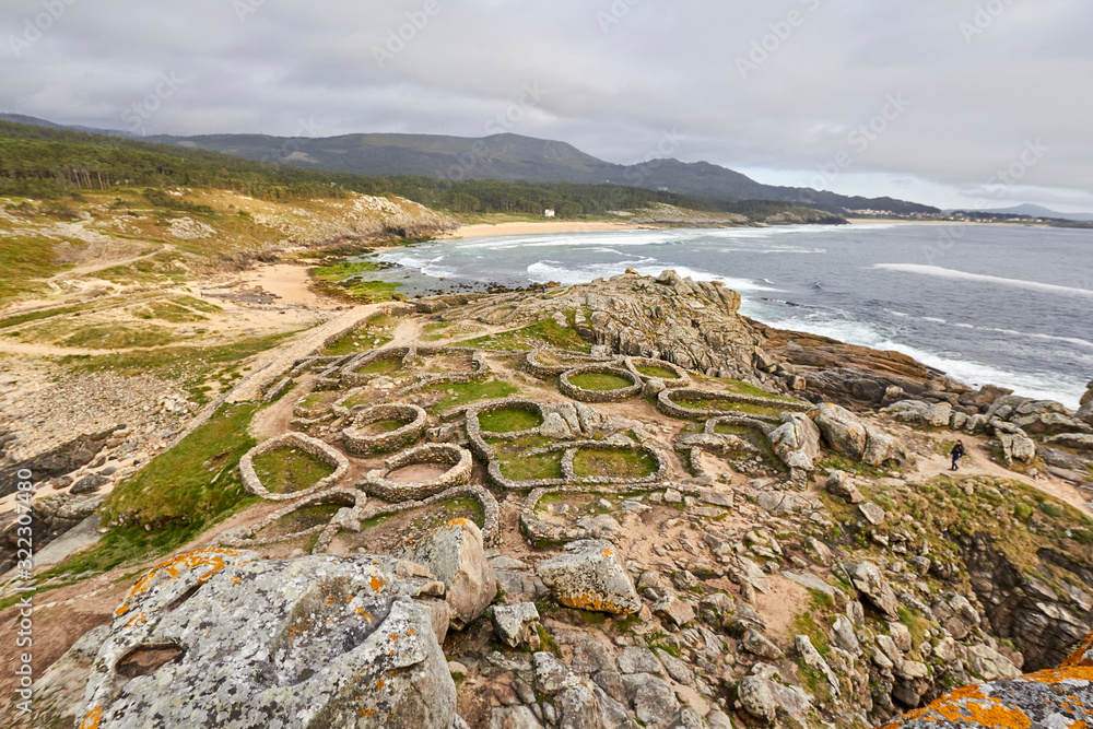 Castro de Baroña. Castro de Baroña.