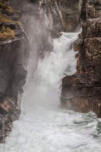 Wasserfall Im Brostdalen photo