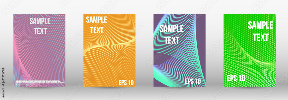 Geometric template with lines Geometric template with lines
