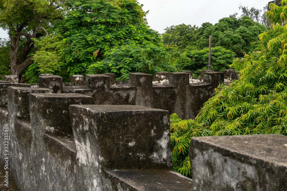 Old Deutsch German Colonial Fort in Bagamoyo Historical city part near the Dar Es Salaam on the Indian Ocean Coast Old Deutsch German Colonial Fort in Bagamoyo Historical city part near the Dar Es Salaam on the Indian Ocean Coast