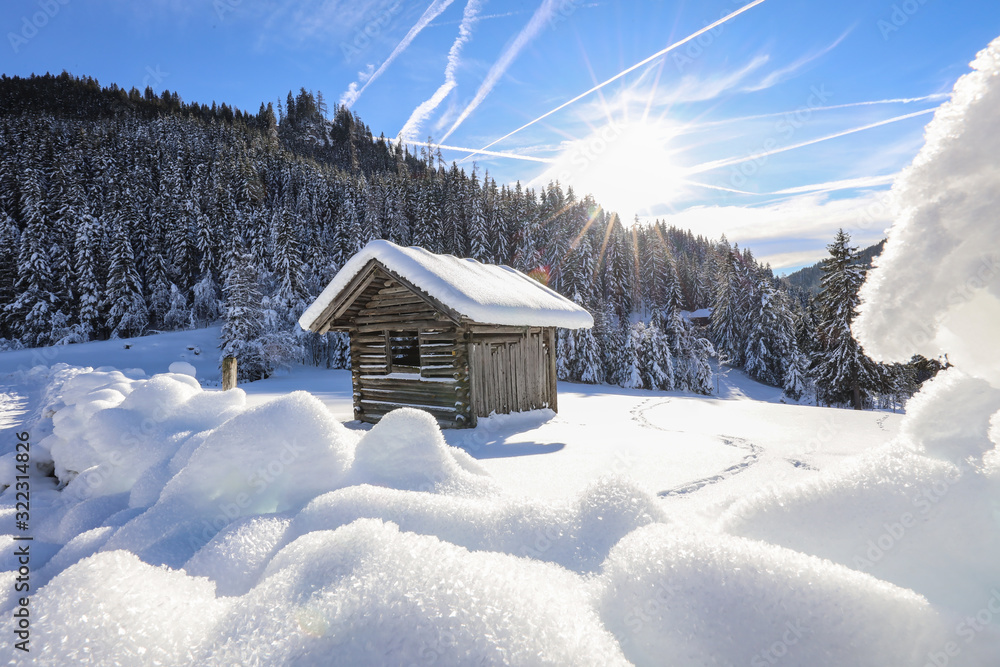 Winter hut