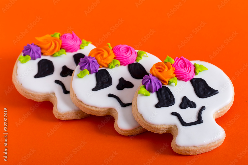 Obraz premium halloween cookies