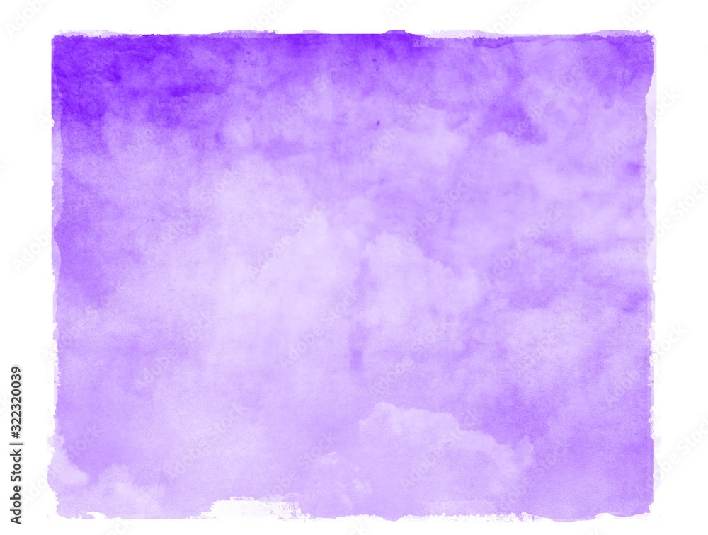 Obraz premium Sky isolated background. Watercolor