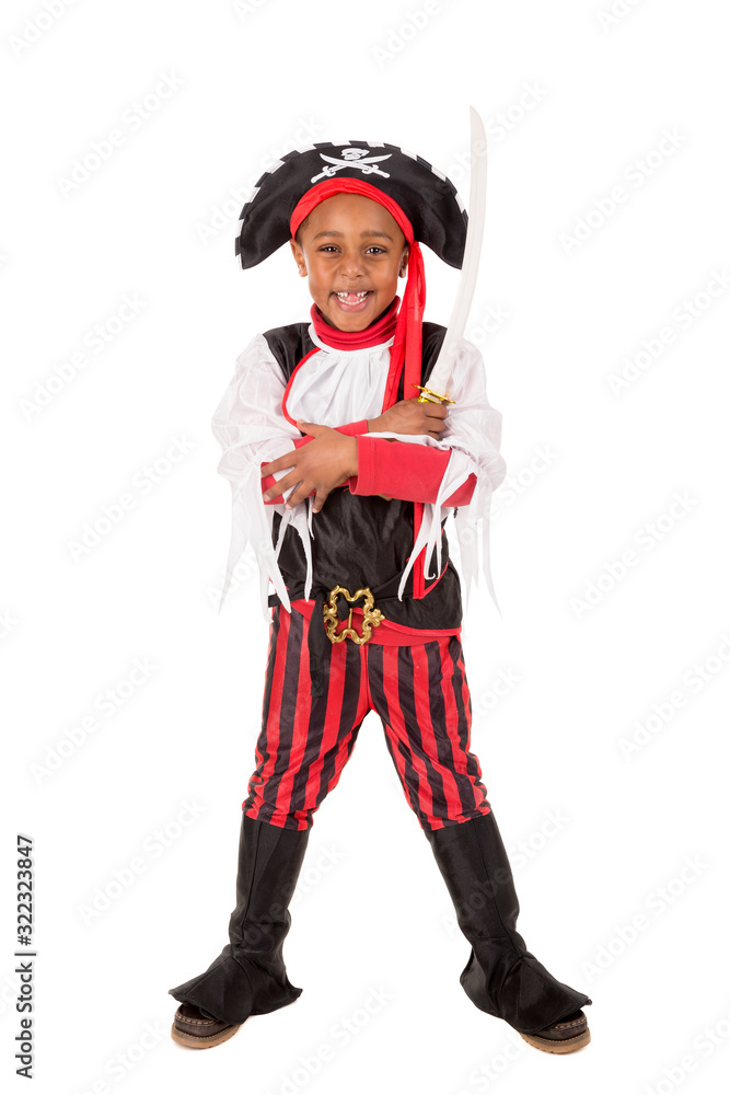 Naklejka premium Boy pirate