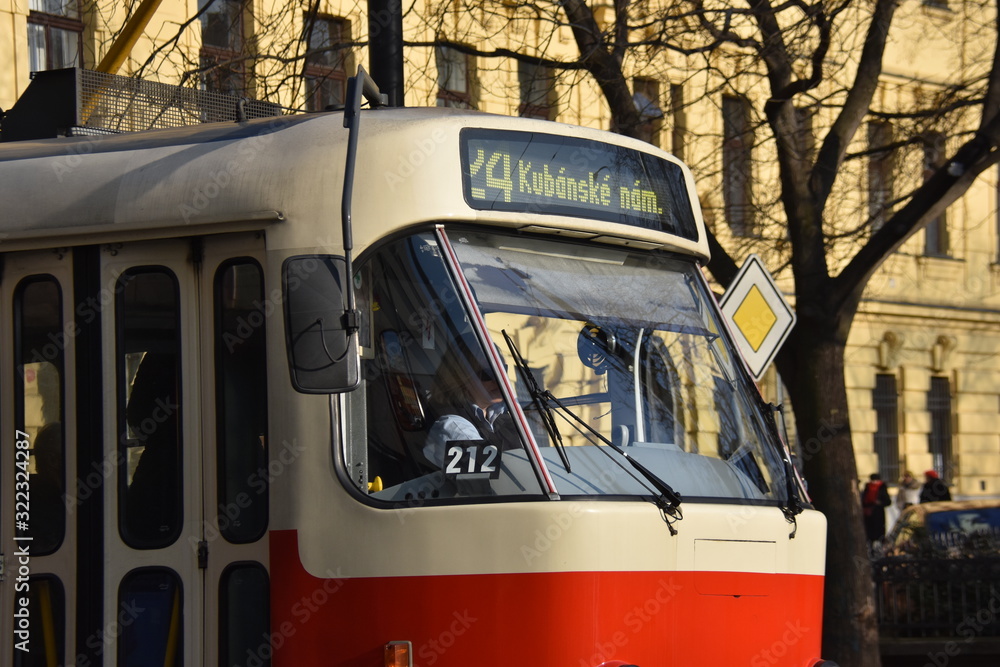 Fototapeta premium tram in lisbon