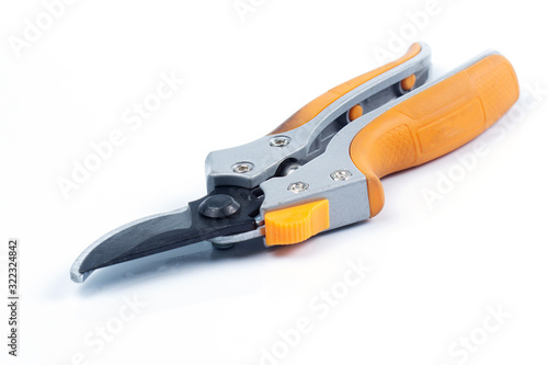 Orange branch scissor