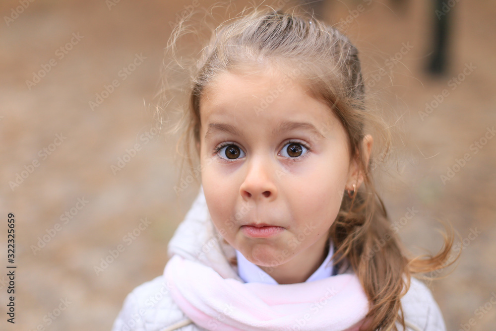 horizontal photo of a girl who is sincerely surprised by something horizontal photo of a girl who is sincerely surprised by something