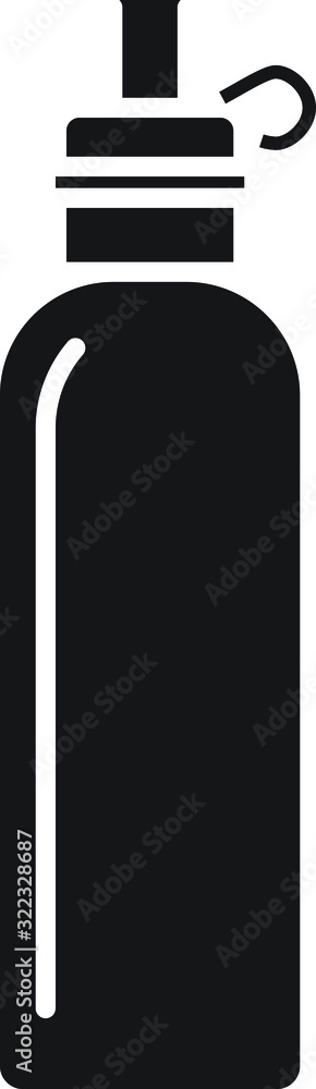 Water bottle icon, vector line illustration Water bottle icon, vector line illustration