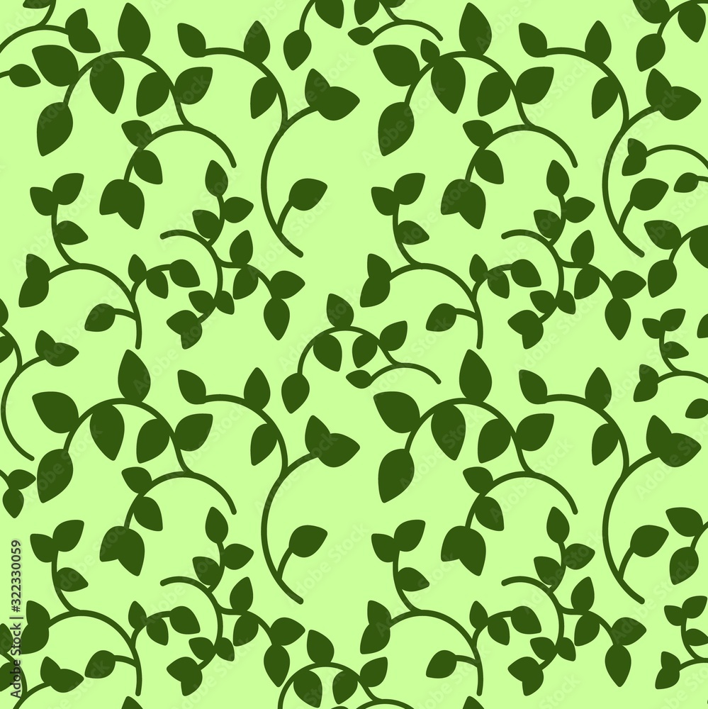 seamless pattern of leaves seamless pattern of leaves