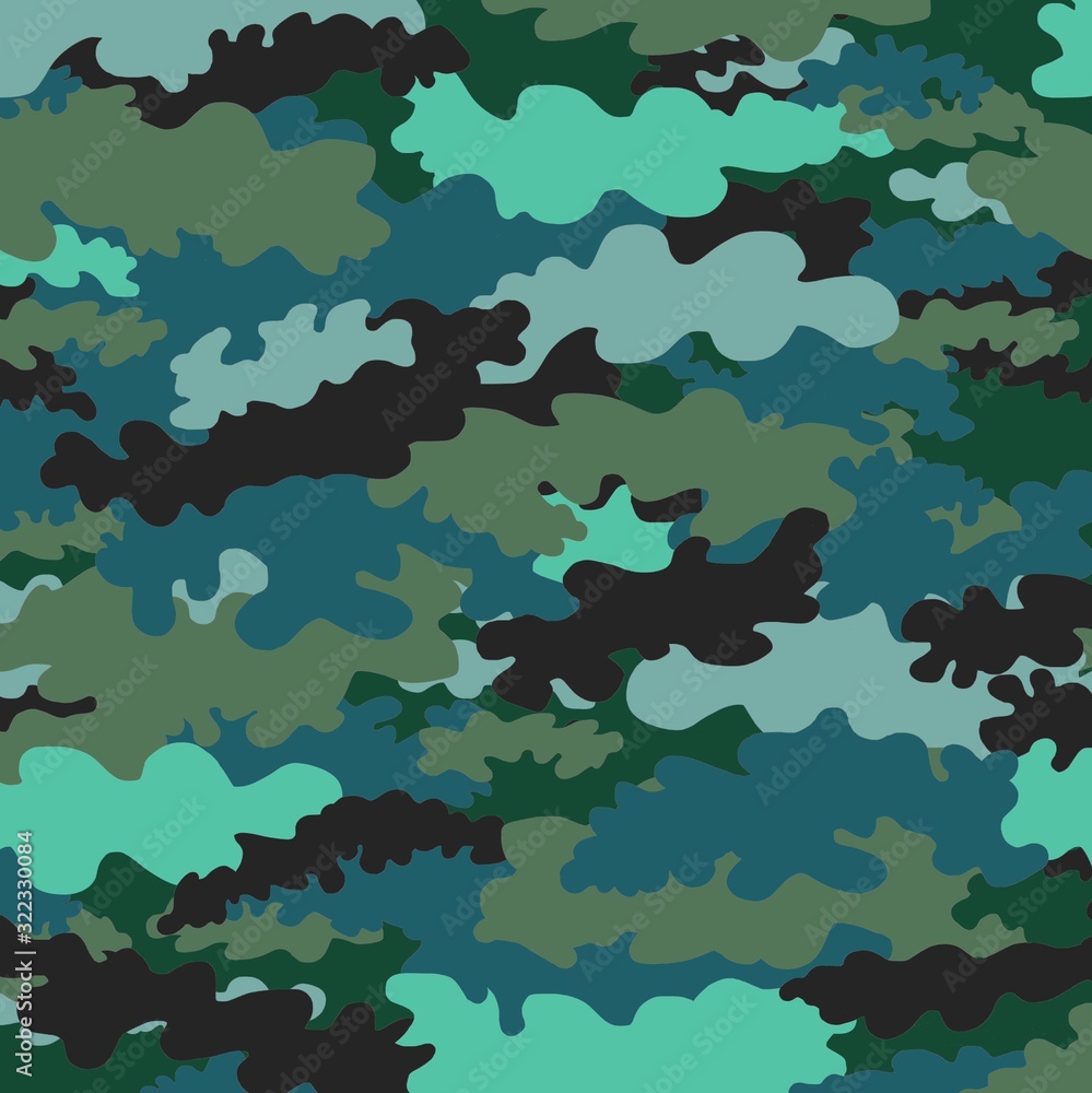 camouflage seamless pattern camouflage seamless pattern