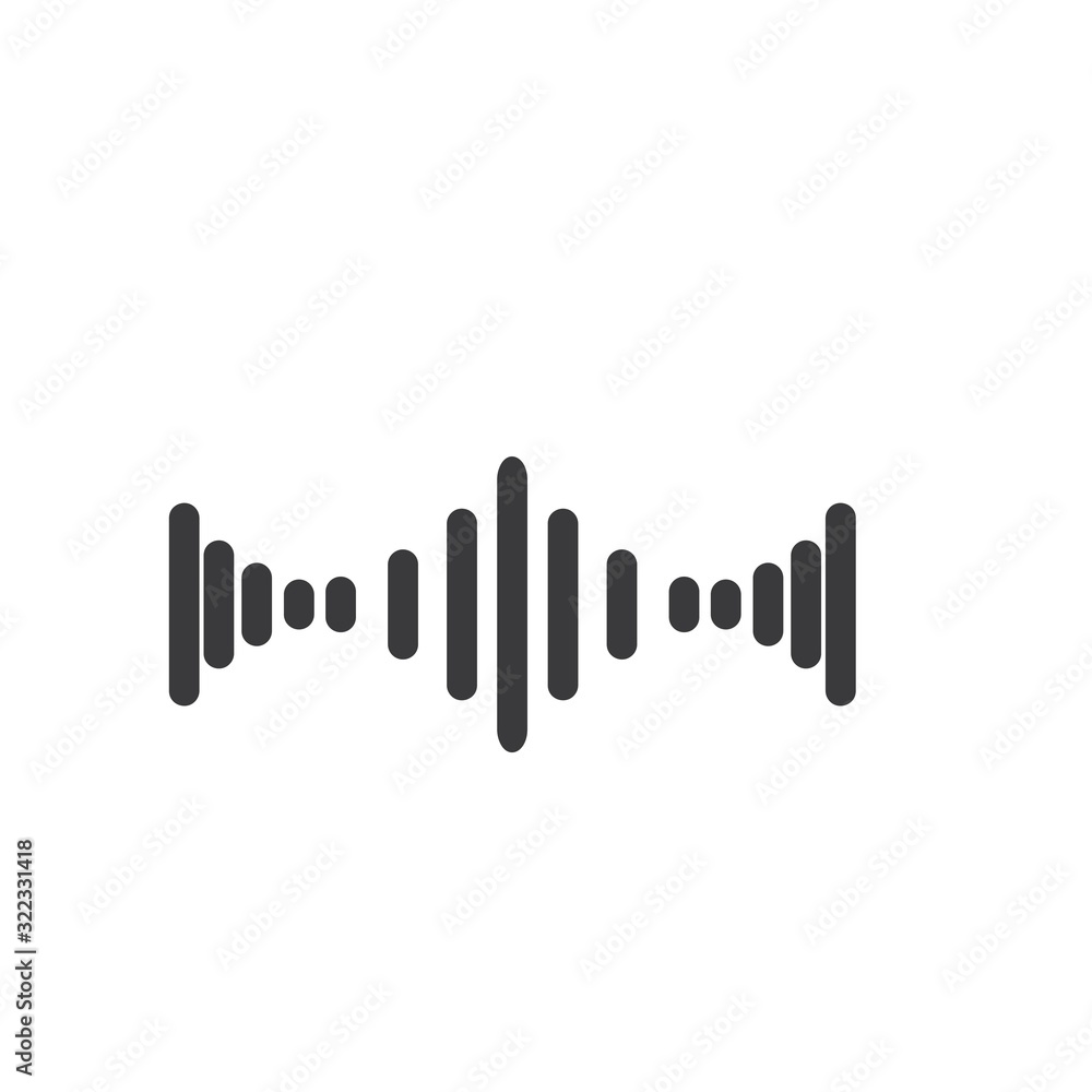 sound wave music logo sound wave music logo