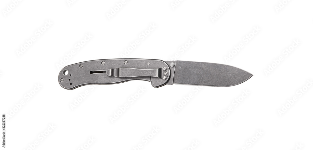 Penknife isolate on white background. Penknife isolate on white background.