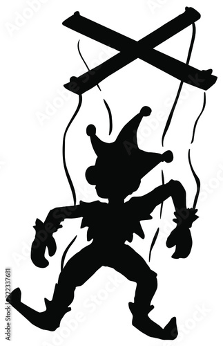 Marionette Silhouette Cartoon