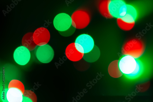 christmas lights background