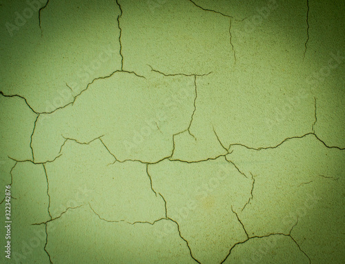cracks on the wall as background