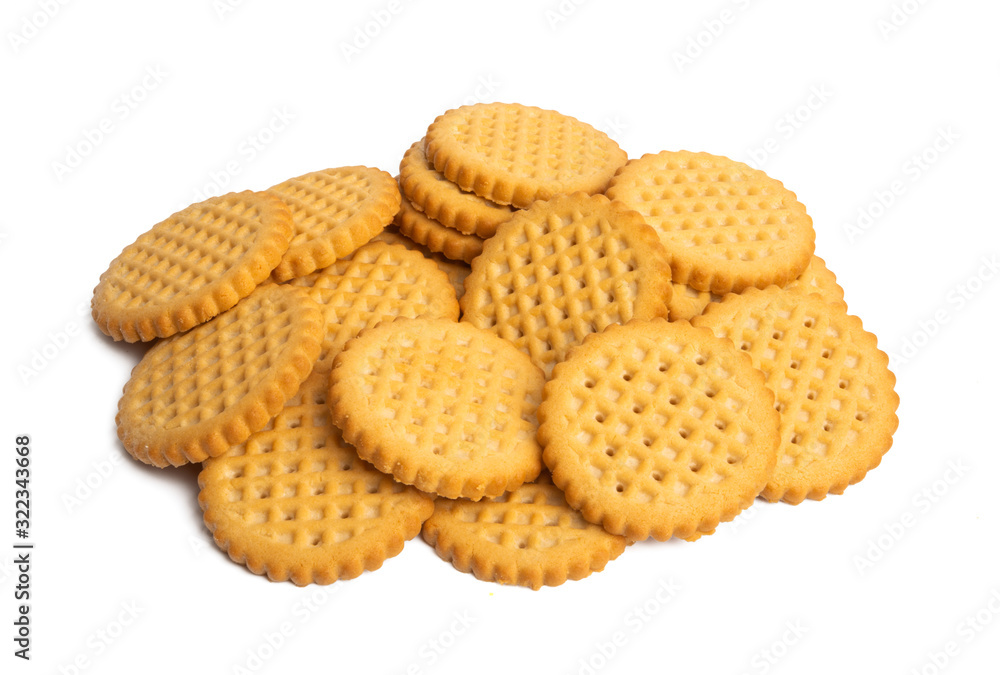 butter cookies isolated butter cookies isolated