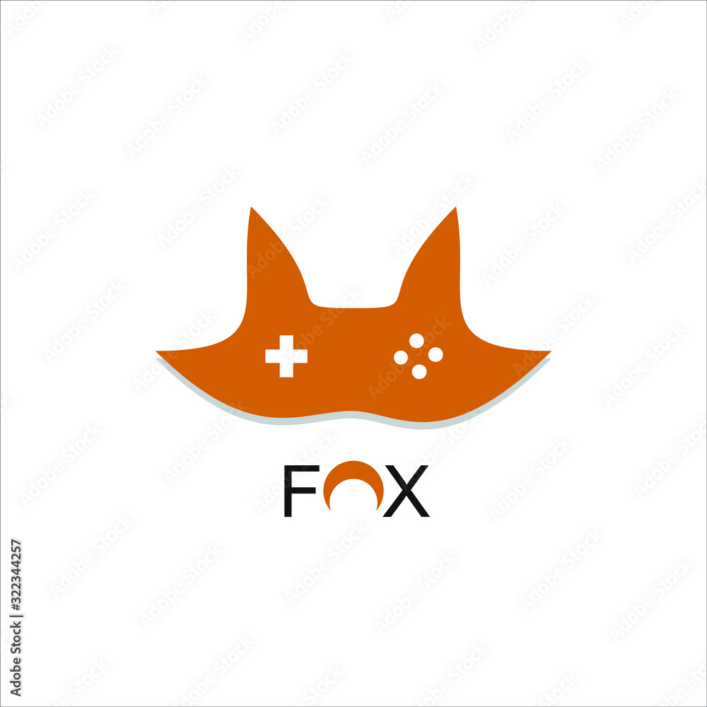 vector illustration of a cartoon fox vector illustration of a cartoon fox