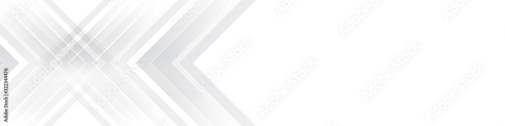 Obraz premium Grey white abstract background geometry shine and layer element with dots halftone vector for presentation design. Suit for business, corporate, institution, party, festive, seminar, and talks.