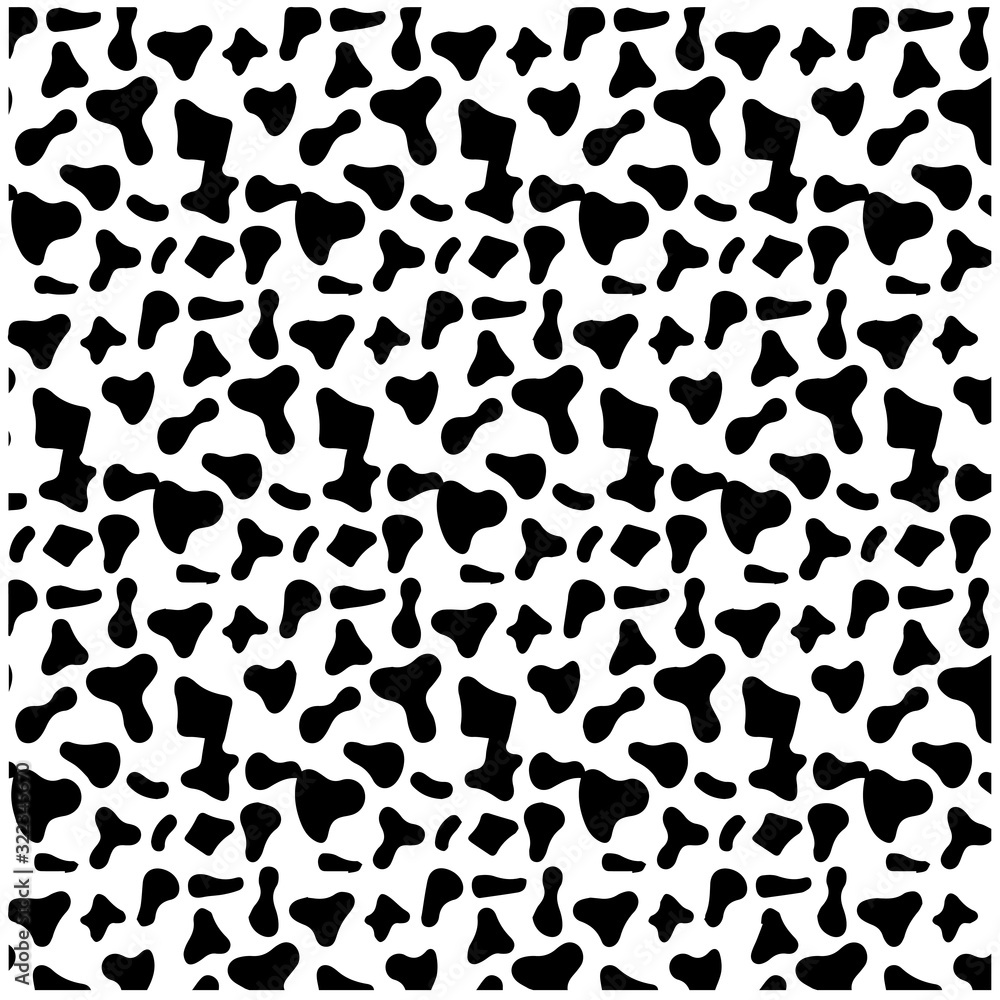 cow seamless repeat pattern background