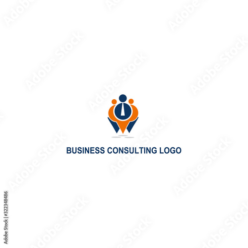 communication community non profit design logo template