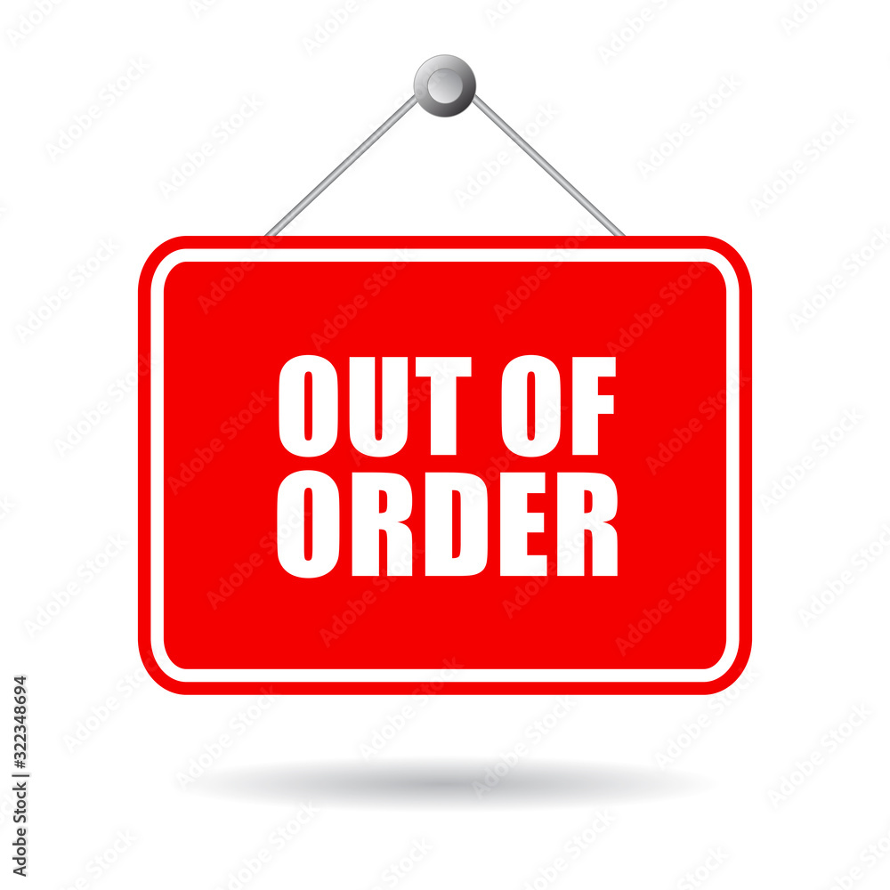 Out Of Order Signs (5 Free PDF Printables)