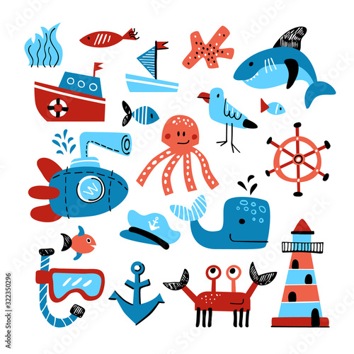 Marine theme set