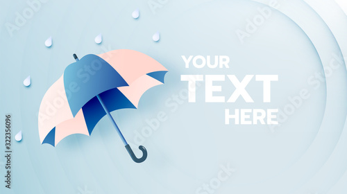 Cute umbrella for monsoon season