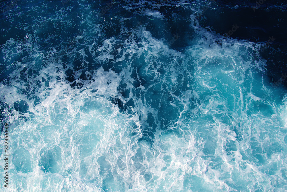 sea water with white wave for background sea water with white wave for background