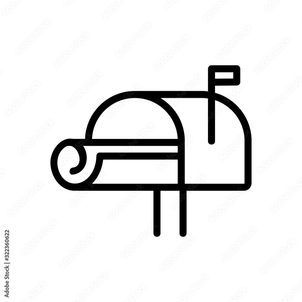 newspaper icon vector. Thin line sign. Isolated contour symbol illustration newspaper icon vector. Thin line sign. Isolated contour symbol illustration