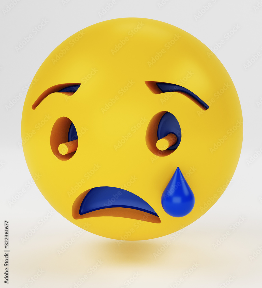 Emojis, smiley design for mobile phone. 3d emotion concept. 3d rendering Emojis, smiley design for mobile phone. 3d emotion concept. 3d rendering