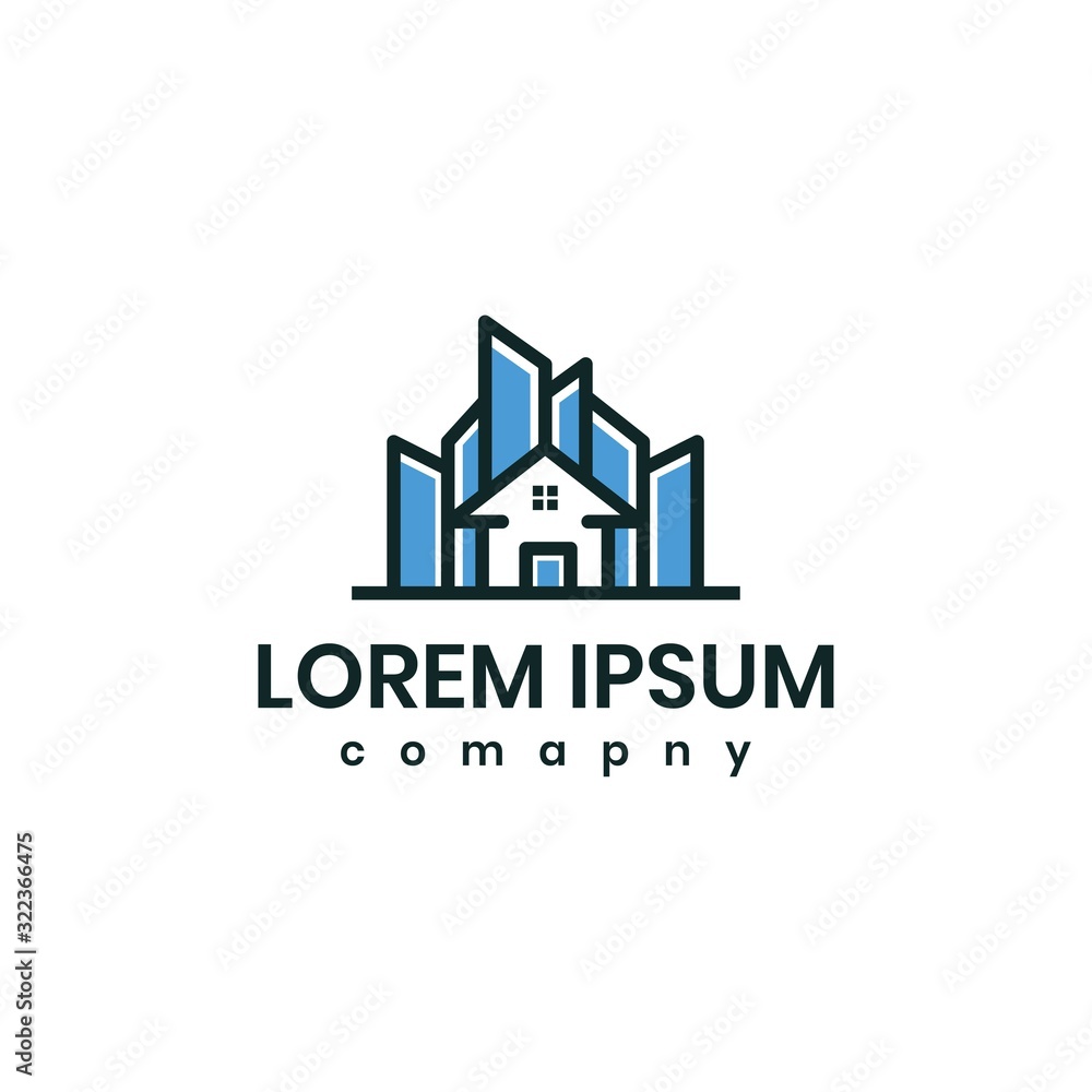 vector creative home building construction vector creative home building construction