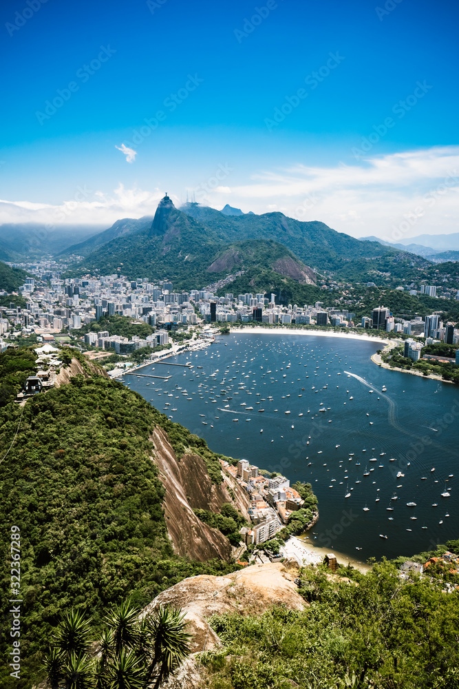 View from Sugar Loaf mountain, Rio de Janeiro