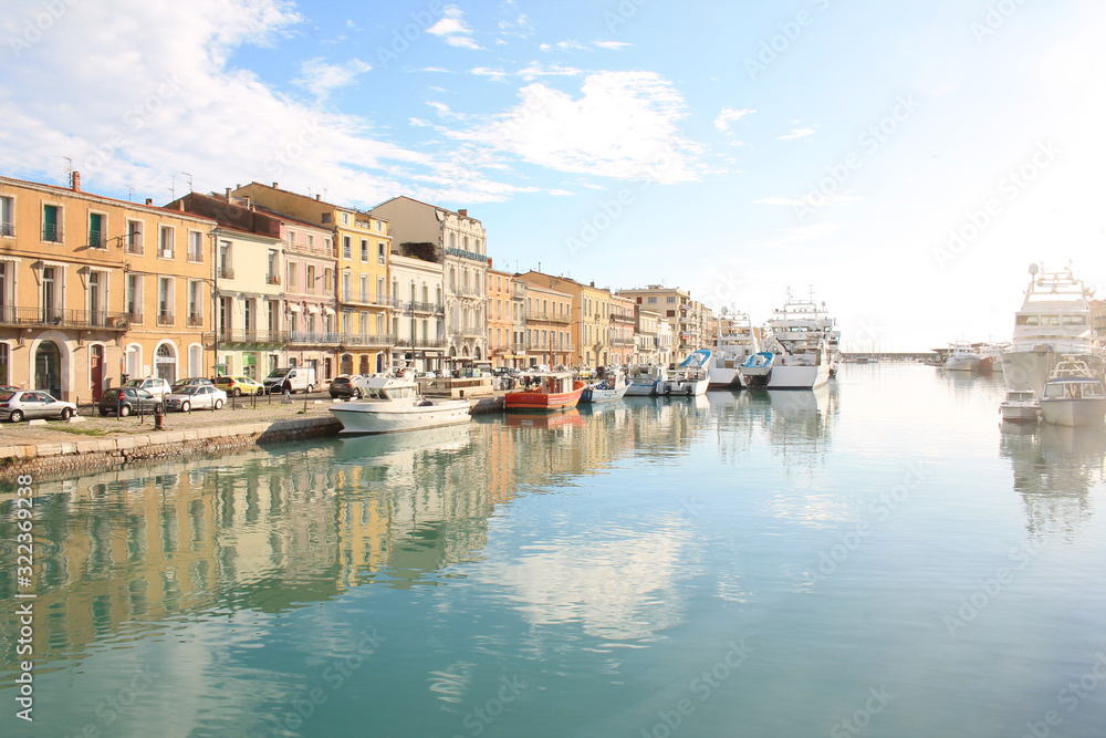 Sete, the Venice of Languedoc and the singular island