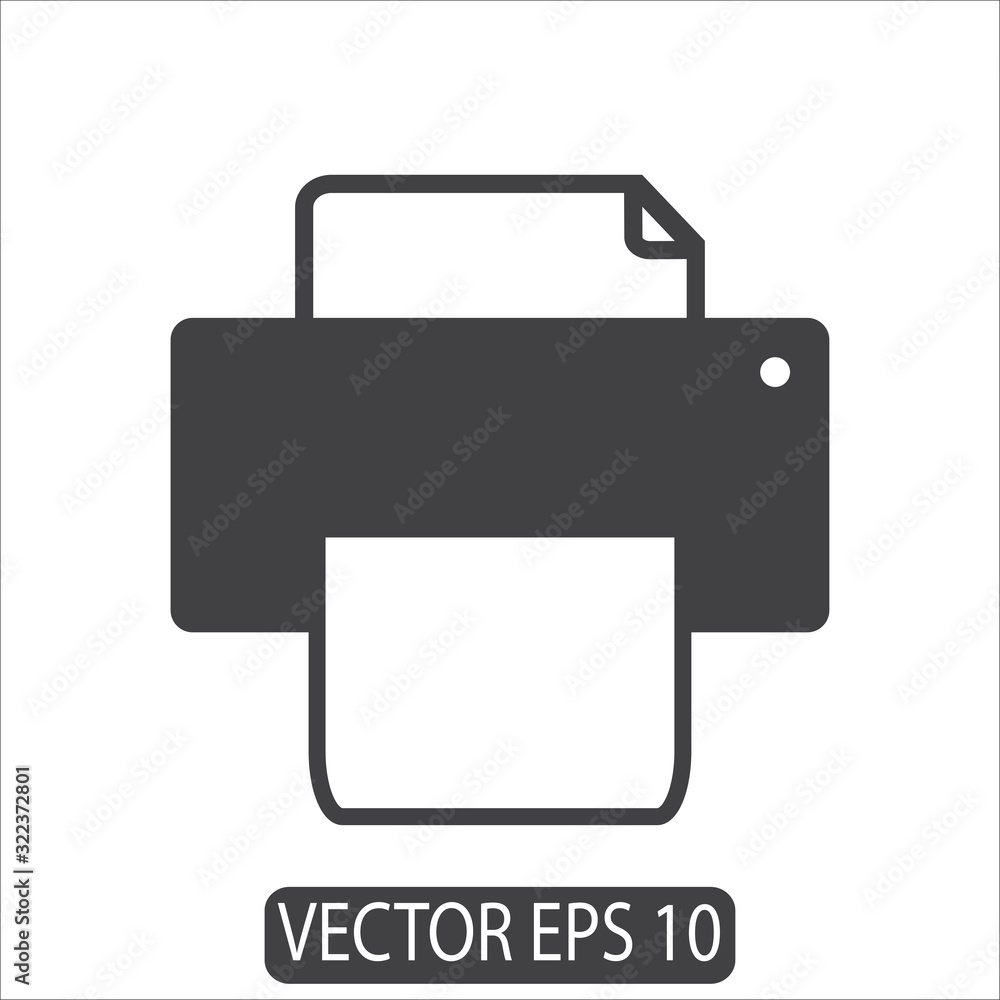 Fax Icon design, Vector Template