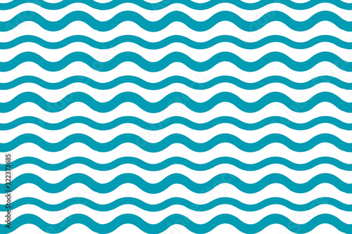 Blue wave pattern