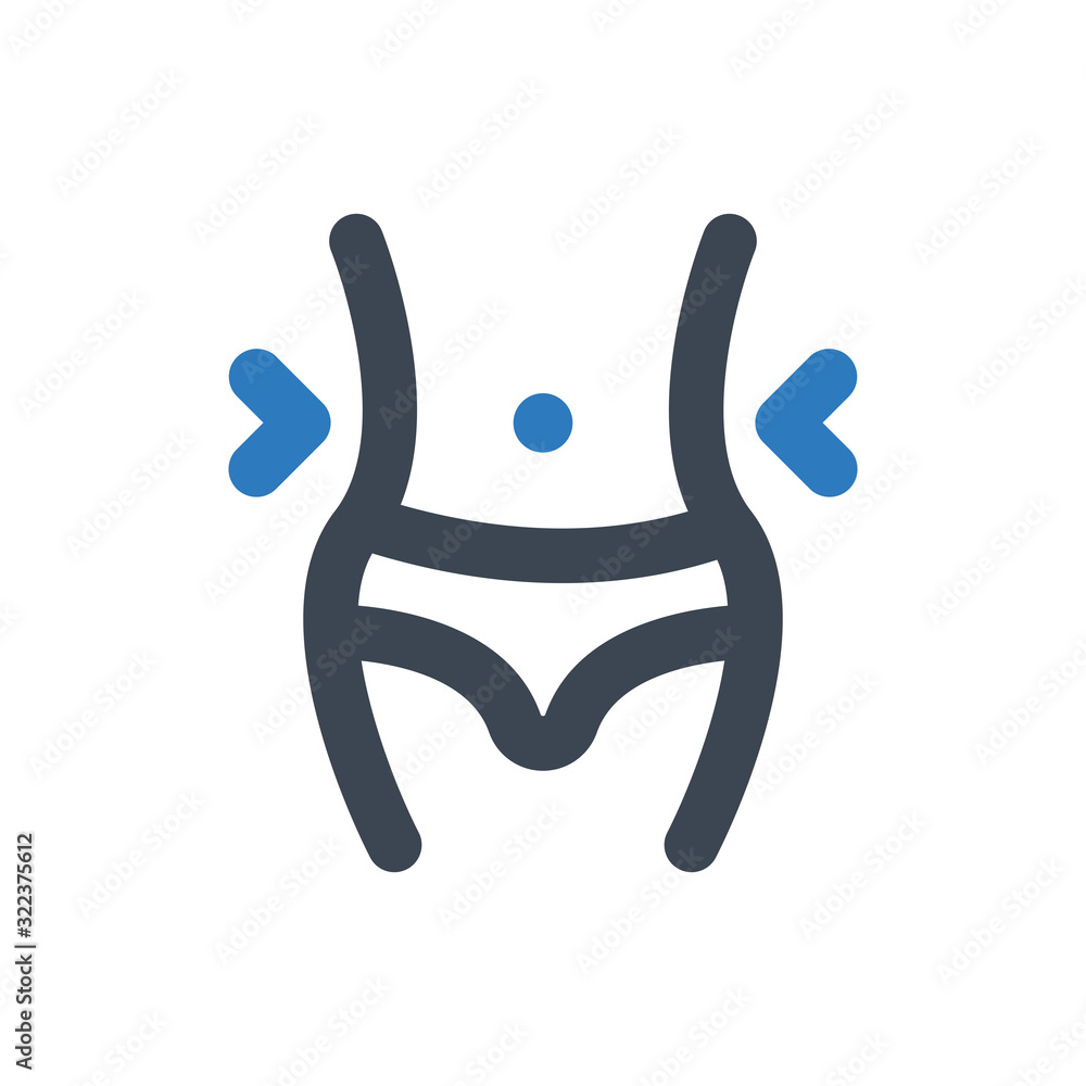 Obraz premium Weight Loss Icon