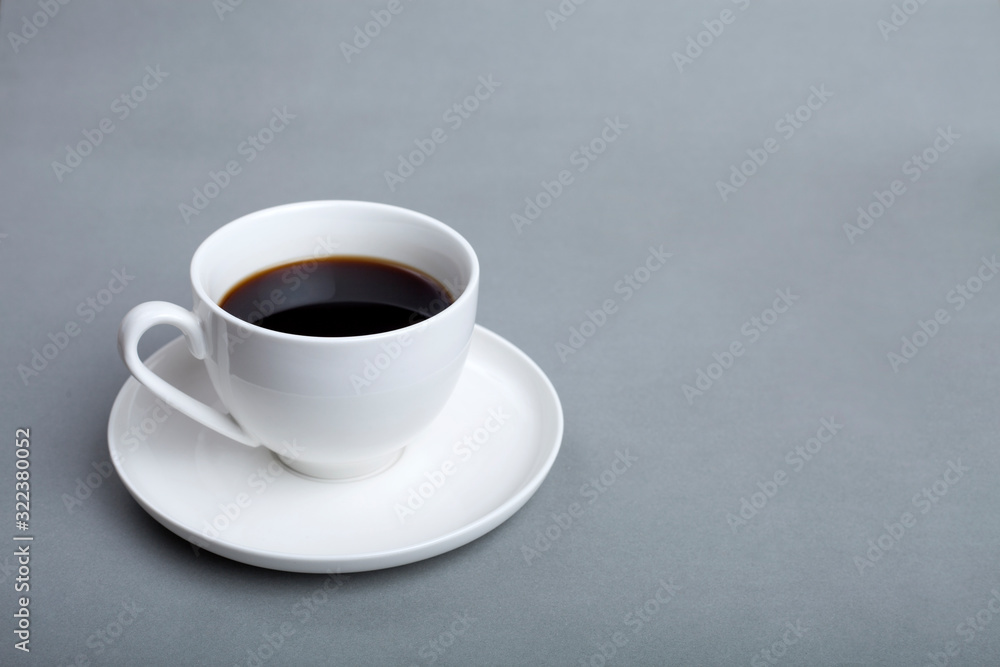 cup of coffee on black background cup of coffee on black background