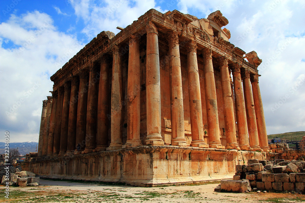 Fototapeta premium The ancient city of Baalbek in Lebanon
