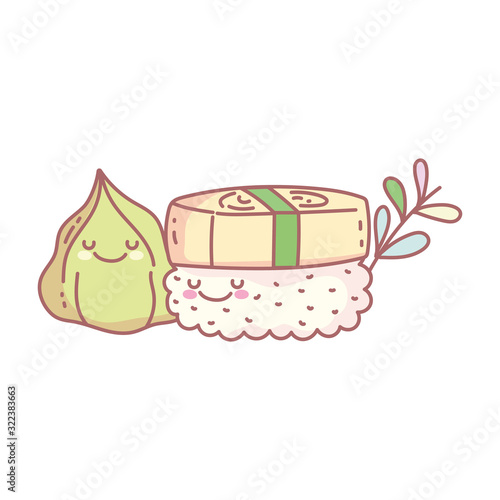 sushi and wasabi menu restaurant food cute