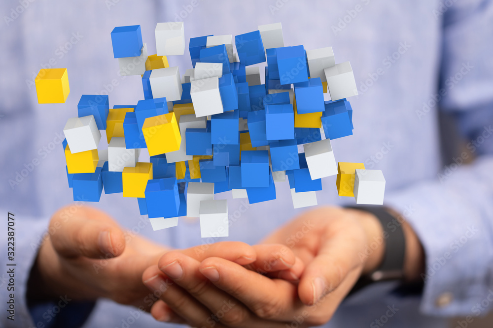Cloud storage and Computing concept. Cloud storage and Computing concept.