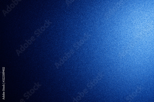 Grunge dark blue ,navy blue color texture with light. Dark blue glitter and gradient color of the year design or abstract background.