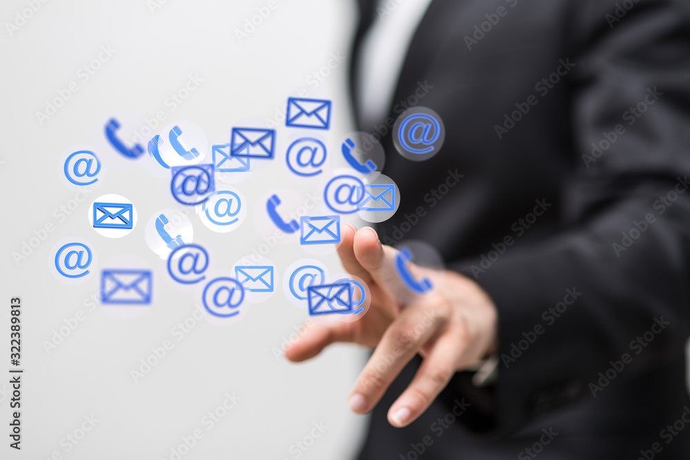 Online people network. Using internet for communication.. Online people network. Using internet for communication..