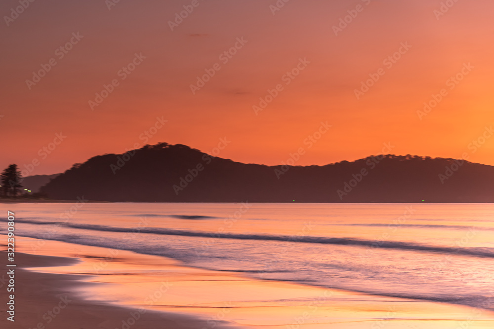 Hot Summer Dawn Seascape Hot Summer Dawn Seascape