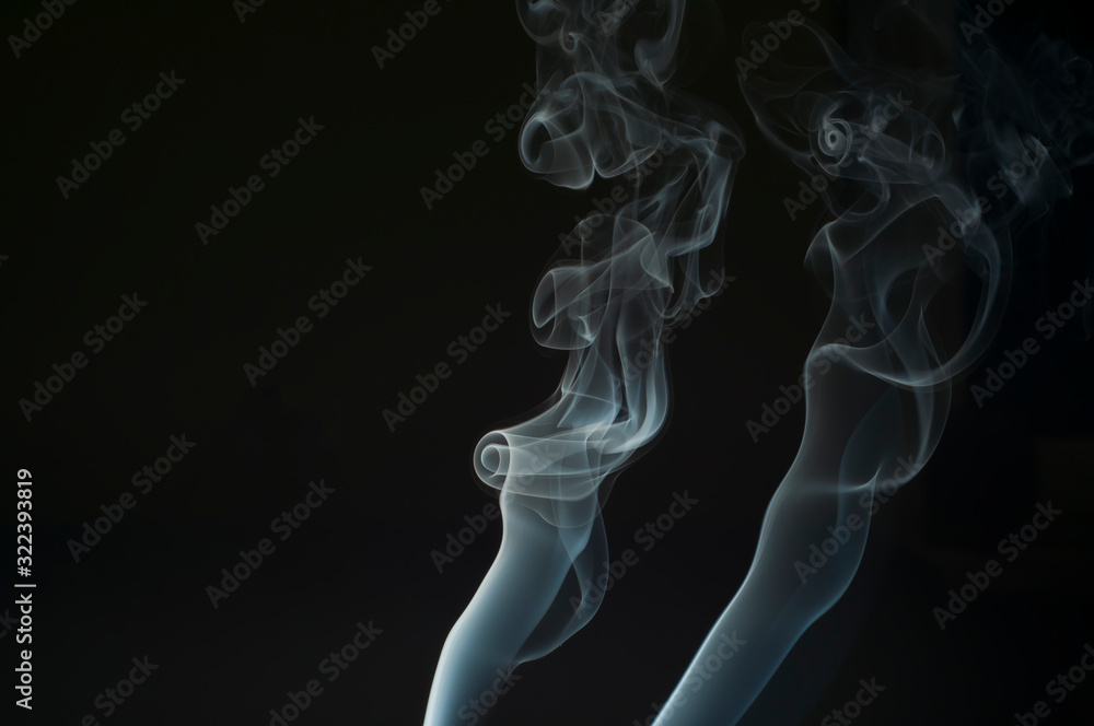 Smoke on black background, smoke background, abstract smoke. Smoke on black background, smoke background, abstract smoke.