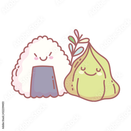 rice roll wasabi menu restaurant food cute