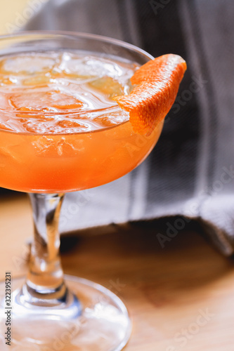Refreshing Orange Coctail