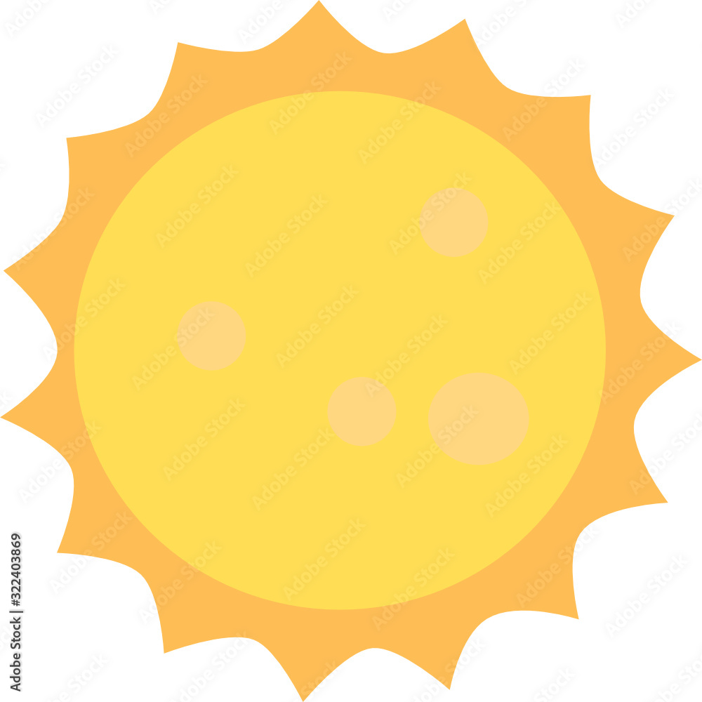 Fototapeta premium White vector background with sun burst effect. sun illustration logo vector icon template