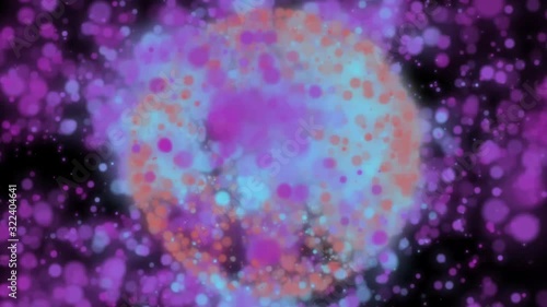Abstract dots background