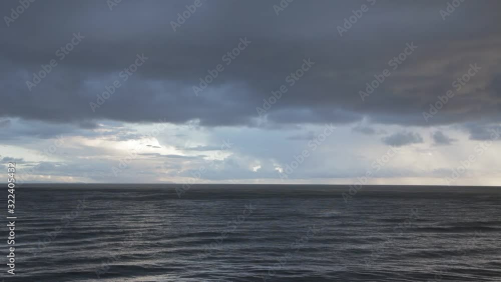 Sunset with clouds pacific Ocean Sunset with clouds pacific Ocean
